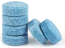 Таблетки концентрат Semi Washing Tablets літній омивач для чищення лобового скла 10 шт