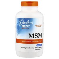 Препарат для суглобів і зв'язок Doctor's Best MSM with OptiMSM, 360 капсул