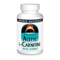 Source Naturals Acetyl L-Carnitine 500 mg, 60 таблеток