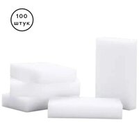 Губка для посуду меламінова Semi для чищення та збирання, набір 100 шт