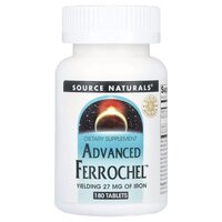 Source Naturals Advanced Ferrochel, 180 таблеток