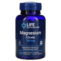 Life Extension Magnesium Citrate 100 mg, 100 вегакапсул