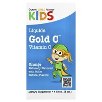California Gold Nutrition Kids Gold C Liquid, 118 мл