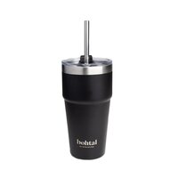 Пляшка Smart Shake Bohtal Insulated Travel Mug 600 мл, Black