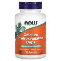 NOW Calcium Hydroxyapatite Caps, 120 вегакапсул