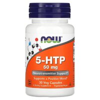 NOW 5-HTP 50 mg, 30 вегакапсул