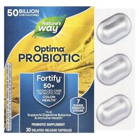 Пробіотики і пребіотики Nature's Way Fortify Optima Probiotic 50+ 50 Billion, 30 вегакапсул