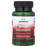 Swanson Beta-Sitosterol 160 mg Maximum Strength, 60 капсул