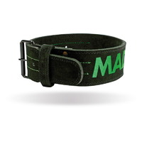 Пояс для тяжелой атлетики MAD MAX MFB 301, Black /Green