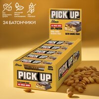 Батончик FitWin Pick Up, 24*45 грам - солона карамель і арахіс