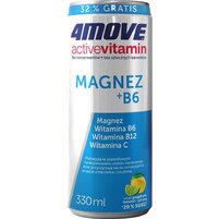 Вітаміни та мінерали 4MOVE Active Vitamin Magnesium + B6, 330 мл