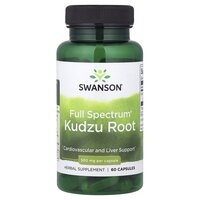Swanson Kudzu Root 500 mg Full Spectrum, 60 капсул