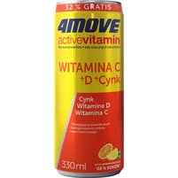 Вітаміни та мінерали 4MOVE Active Vitamin Vitamin C + D + Zink, 330 мл