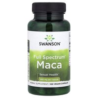 Swanson Maca 500 mg Full Spectrum, 100 капсул