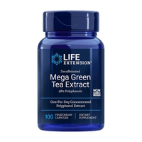 Life Extension Mega Green Tea Extract Decaffeinated, 100 вегакапсул