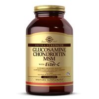 Solgar Glucosamine Chondroitin MSM with Ester-C Extra Strength, 180 таблеток