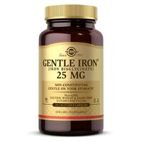 Solgar Gentle Iron 25 mg, 180 вегакапсул
