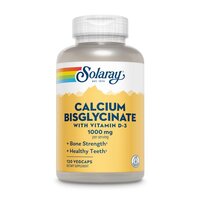 Solaray Calcium Bisglycinate with Vitamin D3, 120 капсул