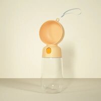 Пляшка-поїлка для собак і кішок Semi Pets Feeder, 565 мл, Orange