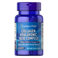 Puritan's Pride Collagen Hyaluronic Acid Complex, 30 таблеток
