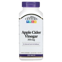 21st Century Apple Cider Vinegar 300 mg, 250 таблеток