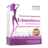 Olimp Sport Nutrition L-Carnitine 500 Forte plus, 60 капсул