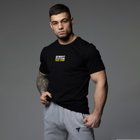 Чоловіча футболка Trec Nutrition Motivation Go heavy or go home 120, Black