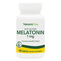 Natures Plus Fast Acting Melatonin 1 mg, 90 таблеток