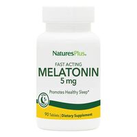 Natures Plus Fast Acting Melatonin 5 mg, 90 таблеток