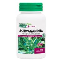 Natures Plus Herbal Actives Ashwagandha 450 mg, 60 вегакапсул