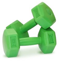 Гантель композитна PowerPlay 4124 Hercules Green, 2*2 кг