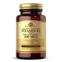 Solgar Vitamin K2 100 mcg, 50 вегакапсул