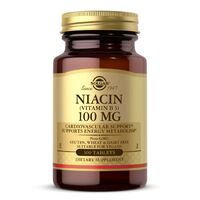 Solgar Niacin 100 mg (Vitamin B3), 100 таблеток
