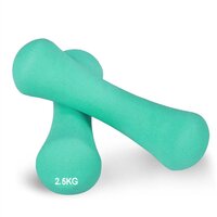 Гантель неопренова PowerPlay 4126 Spartacus Mint, 2*2.5 кг