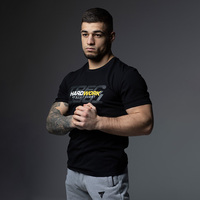 Чоловіча футболка Trec Nutrition Motivation Hard work beats talent 121, Black