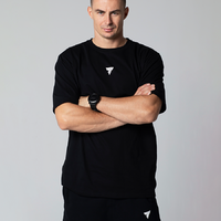Чоловіча футболка Trec Nutrition Oversize 120, Black
