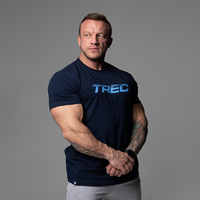 Чоловіча футболка Trec Nutrition Basic 132, Dark Blue