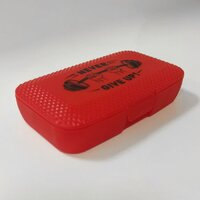 Таблетниця No Brand &quot;Never give up!&quot; - Red