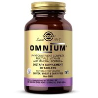Solgar Omnium Phytonutrient Complex Multiple Vitamin and Mineral Formula, 90 таблеток