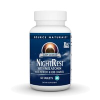 Source Naturals Sleep Science NightRest with Melatonin, 50 таблеток
