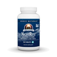 Source Naturals Sleep Science NightRest with Melatonin, 100 таблеток