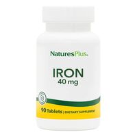 Natures Plus Iron 40 mg, 90 таблеток