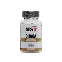 Натуральная добавка MST Nutrition Chaga Mushroom, 60 капсул