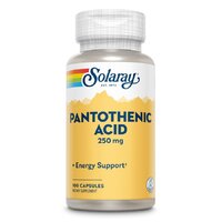 Solaray Pantothenic Acid 250 mg, 100 капсул