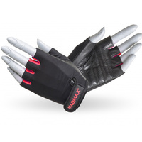 Рукавички для фітнесу MAD MAX Rainbow MFG 251, Black/Red
