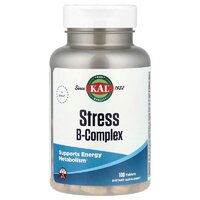 Вітаміни та мінерали KAL Stress B-Complex, 100 таблеток