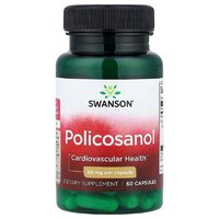Натуральная добавка Swanson Policosanol 20 mg, 60 капсул