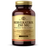 Solgar Resveratrol 250 mg, 60 капсул