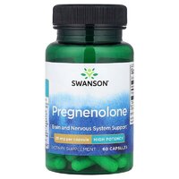 Натуральная добавка Swanson Pregnenolone 25 mg High Potency, 60 капсул