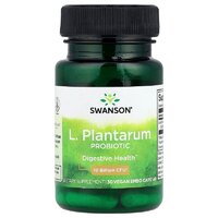 Пробиотики и пребиотики Swanson L. Plantarum Probiotic 10 Billion CFU, 30 вегакапсул